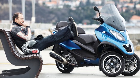 Vozili smo: Piaggio MP3 500 LT Sport