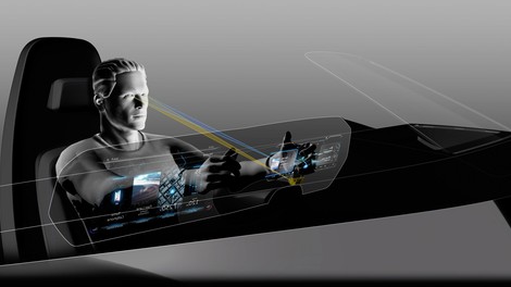 Volkswagen na CES predstavlja vizijo voznikovega delovnega okolje prihodnosti