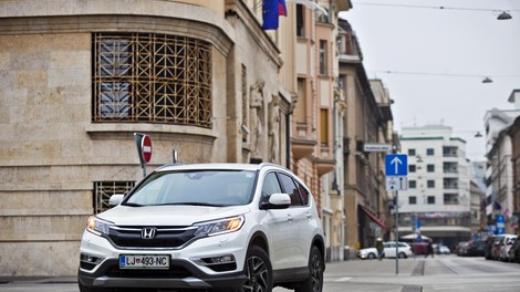 Podaljšani test: Honda CR-V 1.6i DTEC 4WD Elegance