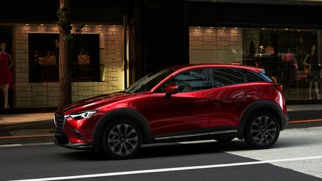 Osvežena Mazda CX-3 na salonu v New Yorku, kmalu pa tudi pri nas