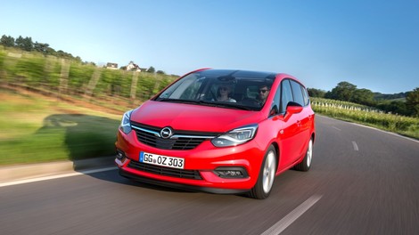 Strah je odveč, Opel Zafira ostaja v proizvodnji