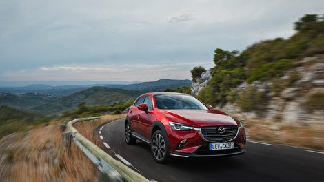 Mazda CX-3 je spet sveža