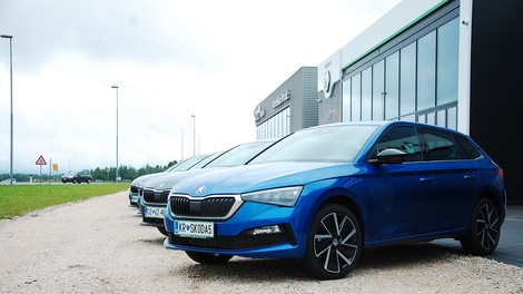 Novo v Sloveniji: Škoda Scala
