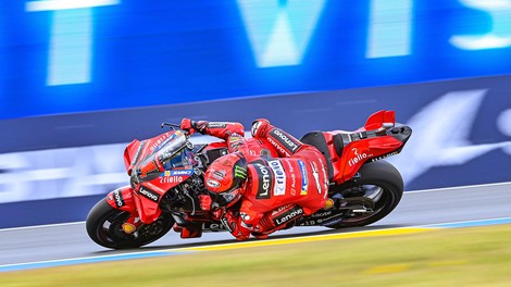Bagnaia nadaljuje tam, kjer je končal