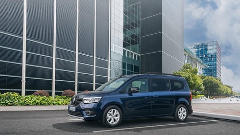 Renault Grand Kangoo proti modi in za razvajene družine