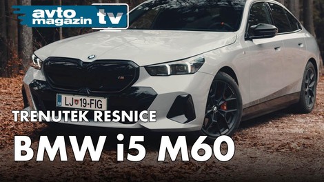 Trenutek resnice za električne limuzine: preizkusili smo BMW i5 M60!