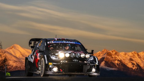 Elfyn Evans in Scott Martin bosta prva posadka favorizirane Toyotine ekipe.
