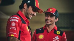 Carlos Sainz in Charles Leclerc.