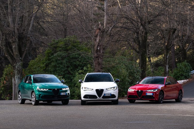 Alfa Romeo Tonale, Stelvio in Giulia