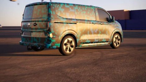Koliko prostora bo ponujal novi Transporter? Volkswagen je objavil njegove mere ...